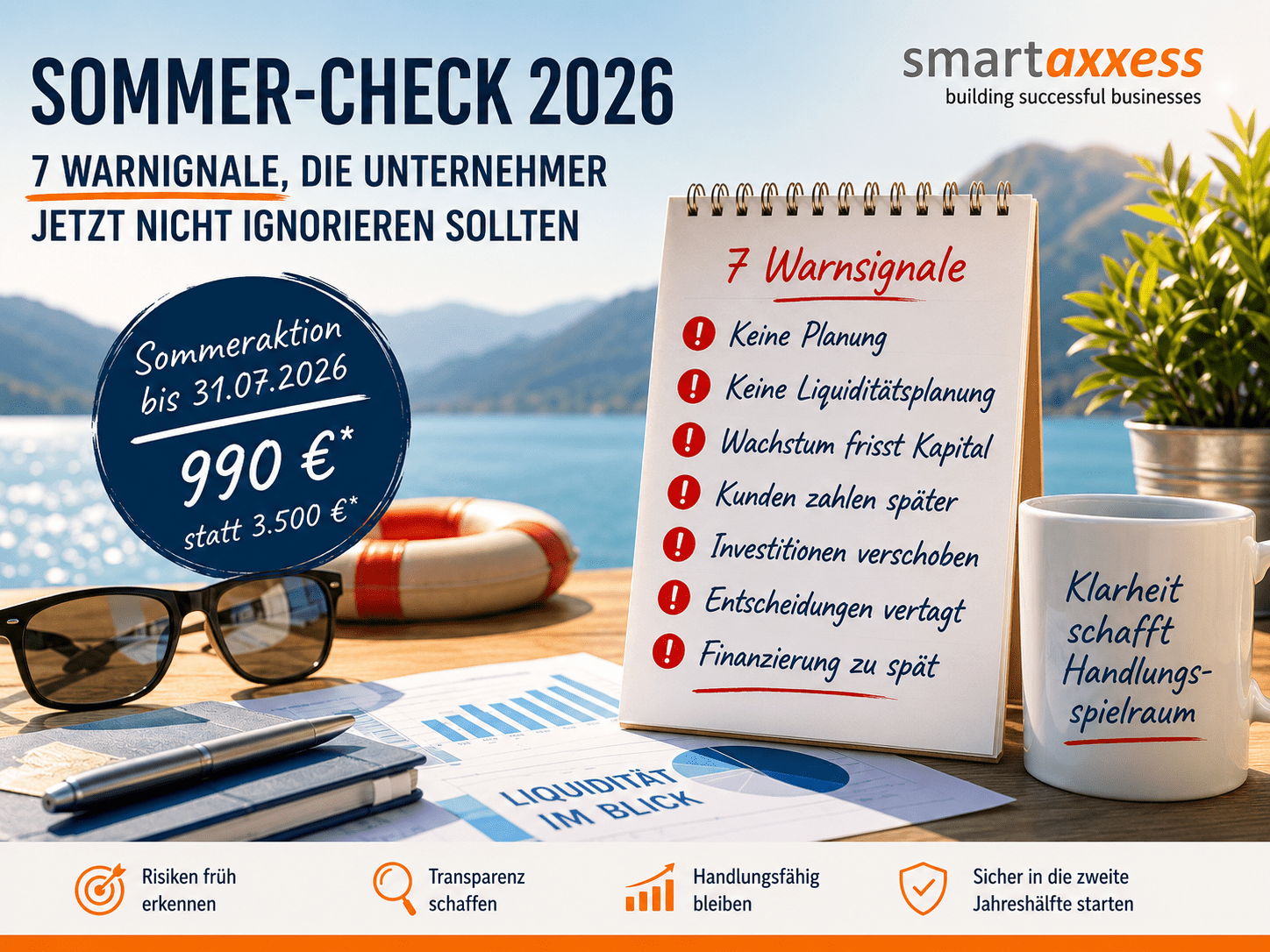 Sommer Check Liquidität