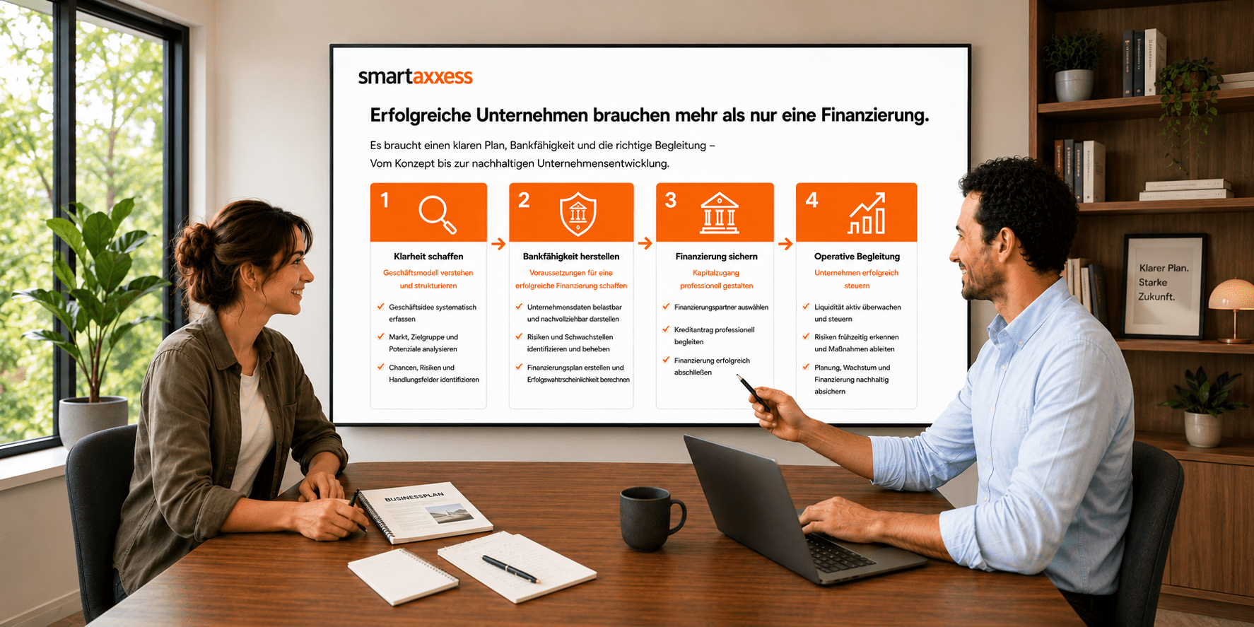 Holen Sie sich den roten Faden in Ihre Geschäftsprozesse.
